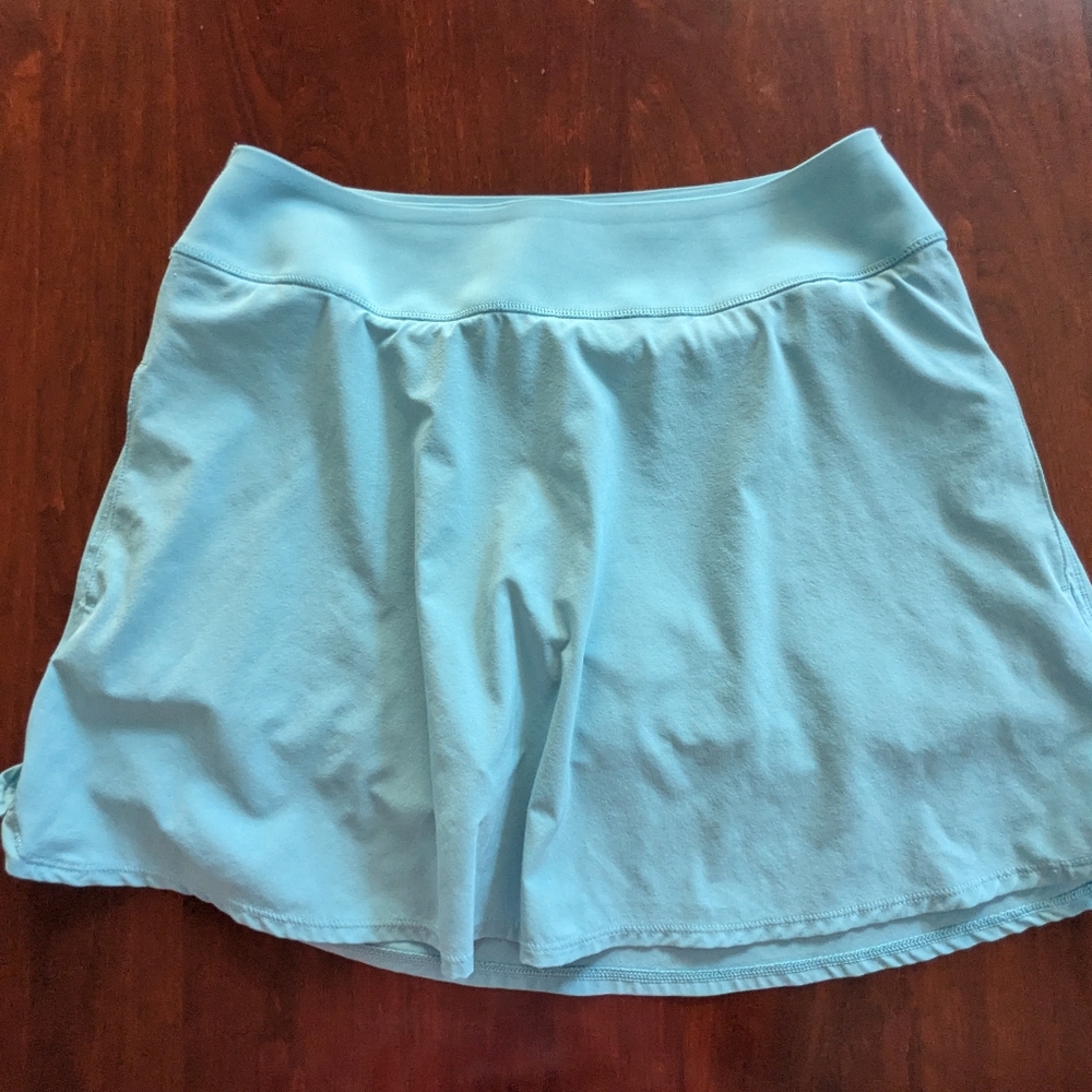 Puma Golf/Tennis Skort, Size Medium, Light Blue